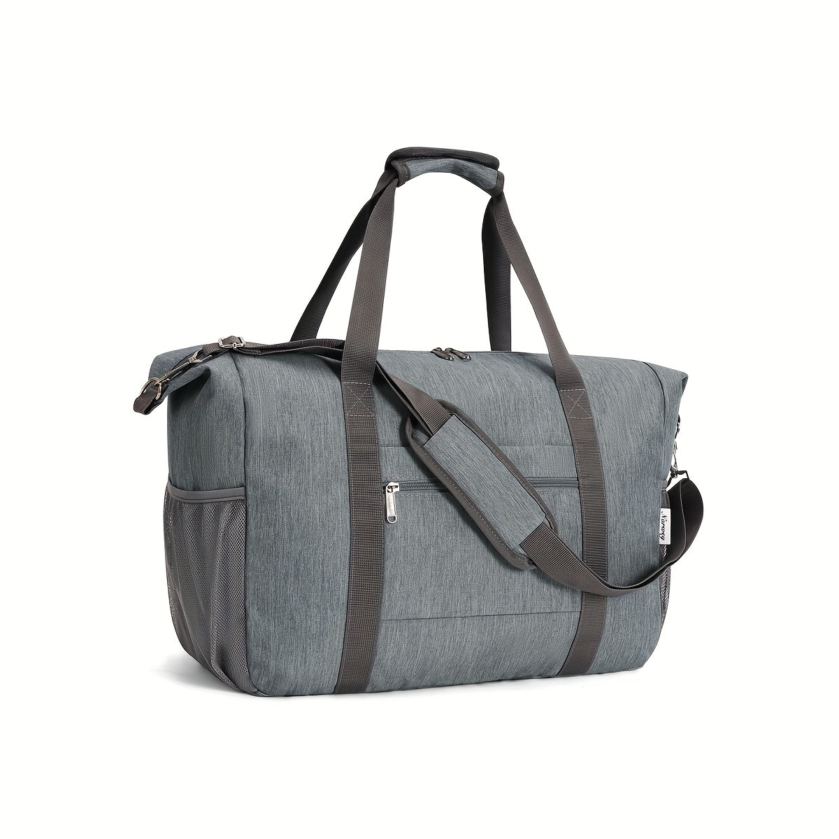 Bolso de mano plegable y ligero de 30L, aprobado por aerolíneas, 18x14x8 pulgadas, compatible con TSA, con bolsillo húmedo, para viajes nocturnos y gimnasio (esencial de viaje unisex 2026)