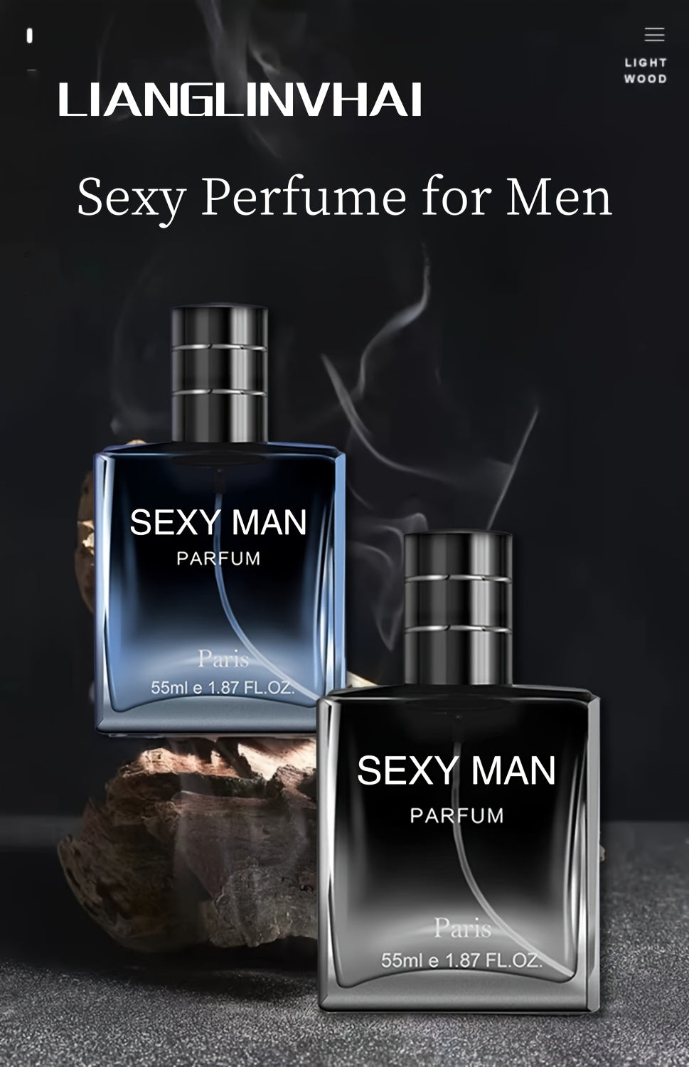 Colonia para Hombres, Fragancia Charm, Colonia Charm, Colonia para Hombres ( Azul)