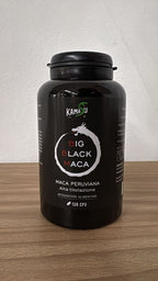 Extracto Seco de Maca Negra Peruana - Alta Titulación - Suplemento Natural para Hombres - Hecho en Italia