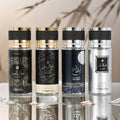 [Set de Perfume en Spray para Hombres] 100ml 4 botellas, aroma picante y amaderado oriental con notas frutales cítricas e intensa, ideal para uso diario o citas románticas, ¡perfecto como regalo festivo!