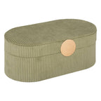 Joyero - Papel - Verde - 25-5x10 cm