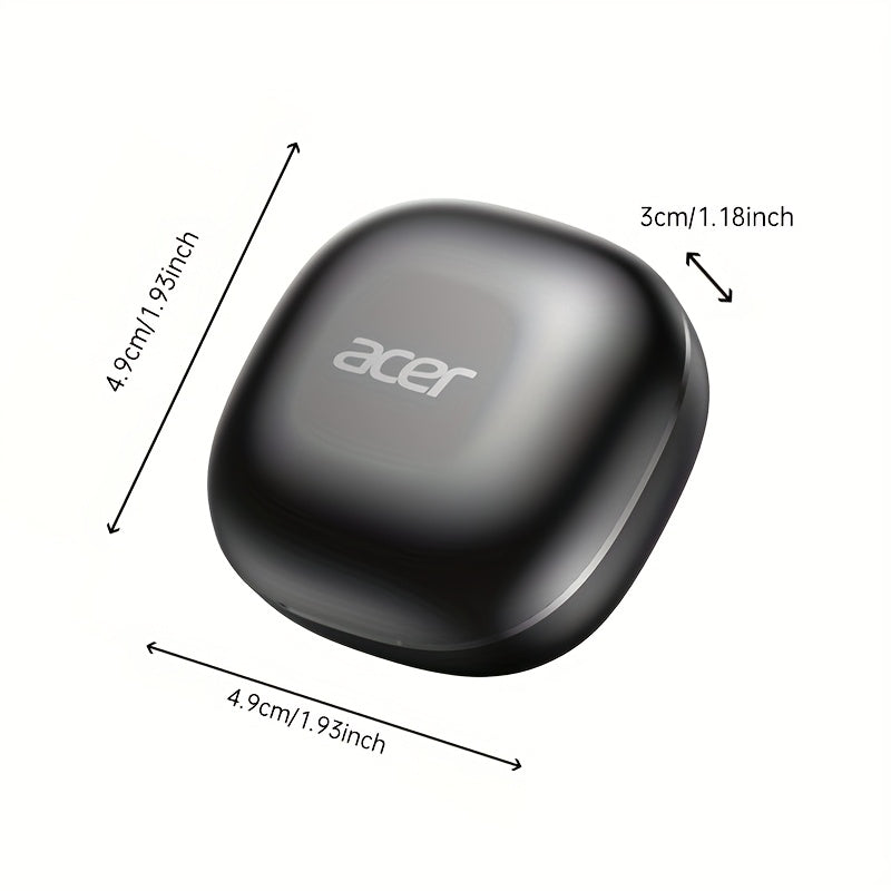 Auriculares Bluetooth | Los auriculares inalámbricos Acer OHR501 presentan un diseño semi-intrauditivo con cancelación de ruido, lo que