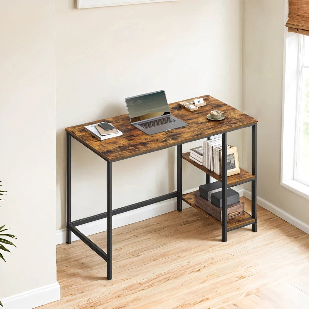 Mesa de Trabajo, Escritorio, 50,1 x 100,1 x 76,1 cm, Mesa de Ordenador, Estilo Moderno, para Oficina en Casa, Dormitorio, Sala de Estar, Estudio