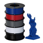 Filamento PETG 1.75mm 11Lbs 2.2LBS (1Kg)/Carrete de Alta Precisión Buena Resistencia al Impacto Filamento para Impresora 3D Negro Blanco Gris Materiales para Impresora 3D
