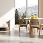 Piso de PVC, Piso de Vinilo 91.44X15.24X0.2Cm, Azulejos Autoadhesivos 18 piezas para 2.5M², 36 piezas para 5M², Piso de Vinilo con Clic, Laminado Adhesivo con Efecto Madera, Roble Cálido/Negro Roble/Beige-Gris/Roble Blanco/Gris