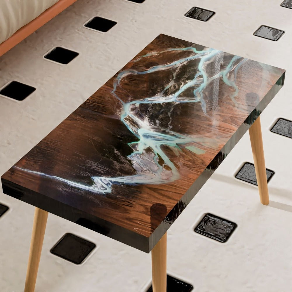 Molde de Silicona Grande y Reutilizable para Mesas de Río de Resina Epoxi y Arte en Resina, Ideal para Platos Especiales, Bandejas, Carpintería y Mesas de Café