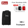 Maleta de Viaje de Tamaño Múltiple con Candado de Seguridad de Regalo | Juego de 2 Piezas (1 Maleta + 1 Candado) | Capacidades: 50L, 70L, 100L, 150L | Resistente para Trabajo, Festivales, Viajes