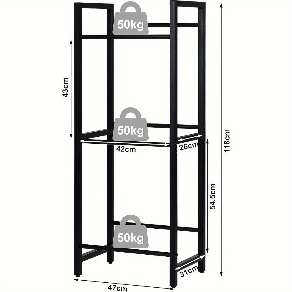 1pc Estante de Bebidas Metálico de Estilo Industrial de 3 Niveles - Ahorra Espacio, Antioxidante con Almohadillas Estables y Diseño de Ángulo de Inclinación, Perfecto para Encimera de Cocina y Almacenamiento en Armario, Estante de Almacenamiento de Cocina