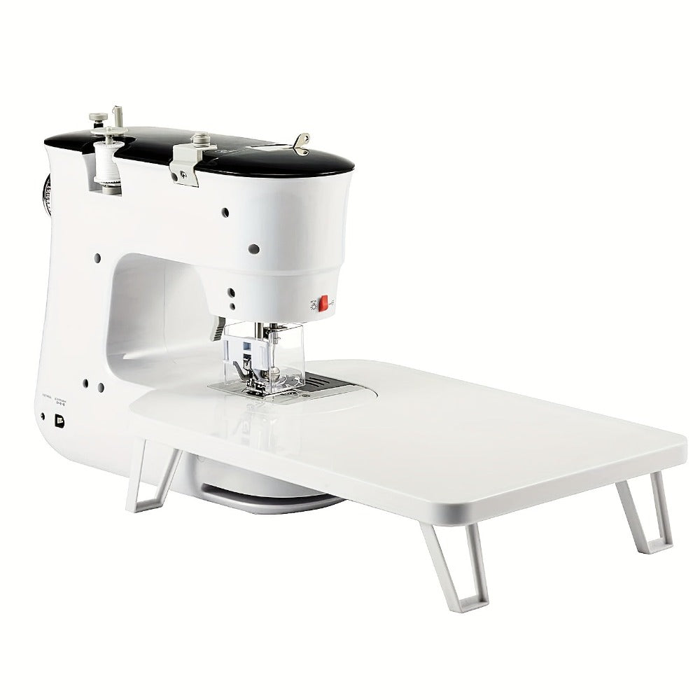Máquina de coser 519, máquina de coser eléctrica para principiantes y niños, 12 programas de puntada, brazo libre, luz de costura y pedal eléctrico de arranque, enchufe UE