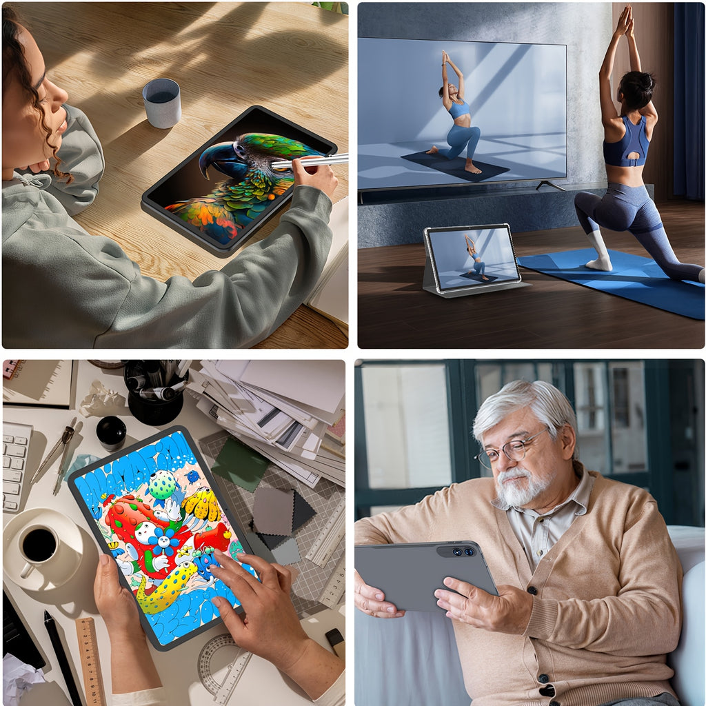 Tablet Android con pantalla táctil | Estudio, trabajo y entretenimiento