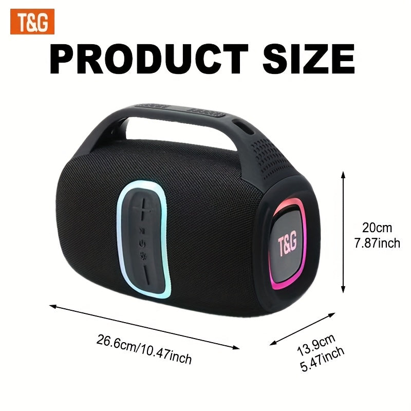 Altavoz Bluetooth para música en casa y al aire libre | 24W y 3600mAh