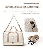 Bolso de Fitness Moda Exterior Corto Bolso de Viaje para Mujer Bolso de Equipaje Plegable de Ocio y Moda de Gran Capacidad para Viajes de Negocios Portátil