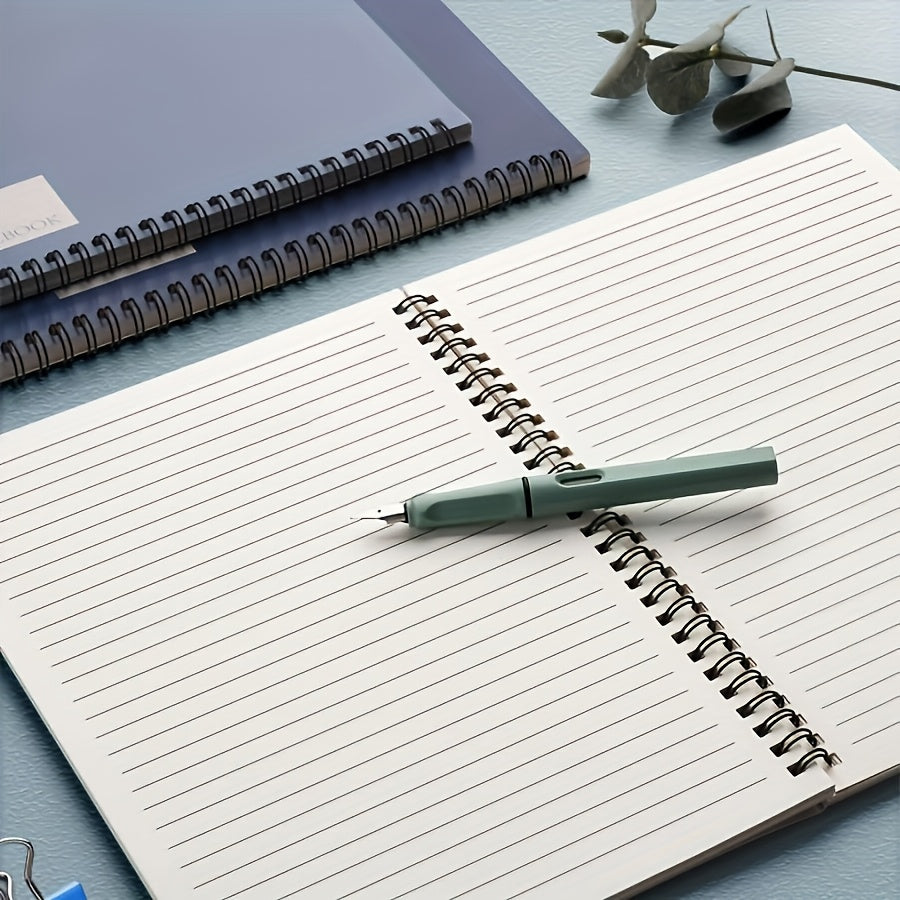 Cuaderno | 12 cuadernos de espiral A5 - Cubierta suave duradera, encuadernación de doble alambre | Diseño minimalista con temática espacial