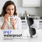 Gafas de audio inteligentes multifuncionales con tecnología de onda sonora incorporada, altavoz lineal, compatibles con llamadas inalámbricas, contestar llamadas, rechazar llamadas, escuchar música con gafas, control de fotos, batería grande de 85mAh*2, b