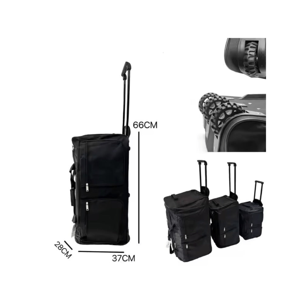 Bolso con ruedas Oxford , Maleta ultraligera de gran capacidad para equipaje rodante de 32/40 pulgadas, Maleta de viaje para estudiantes, viajeros, profesionales.