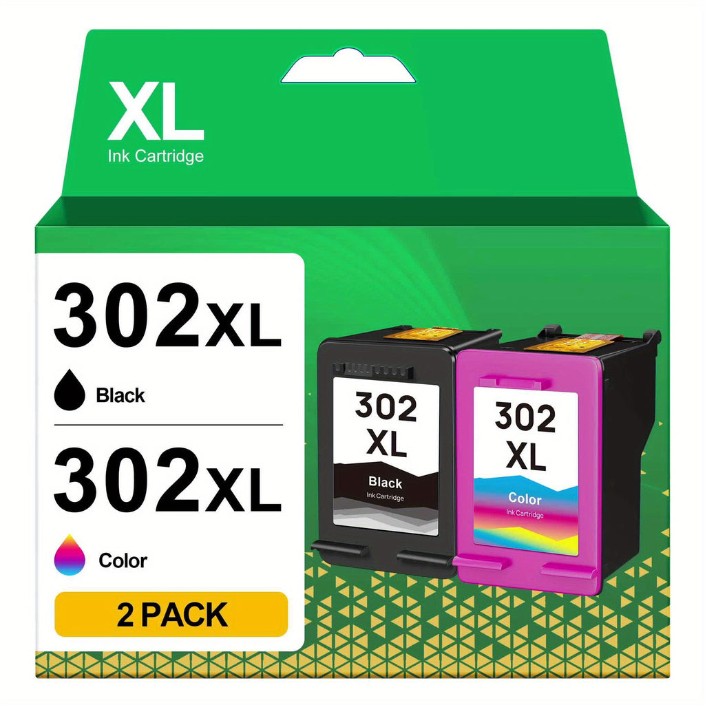 Cartucho de tinta | Cartuchos de tinta 302XL Remanufacturados para HP 302 XL Combo Pack para HP Deskjet 3630 1110 2130 Envy 4520 4527 4524 4523