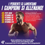 Italian Elite® Suplemento de Energía, Fuerza y Concentración para Entrenamiento – 120 Tabletas con Beta Alanina, Argina, Cafeína, Glutamina, Carnitina y Vitaminas
