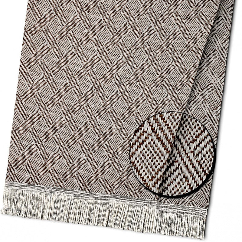 Fular multiusos con tejido Jacquard, resistente y fácil de limpiar, disponible en varios colores y tamaños, ideal para sofá, cama o picnic.