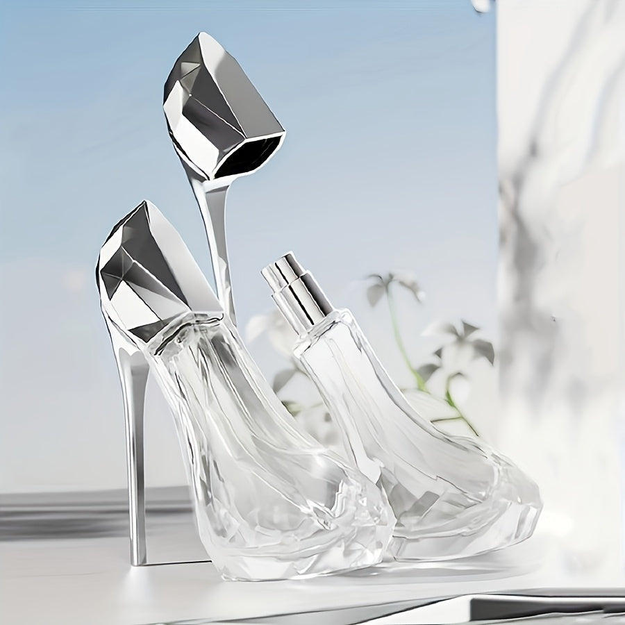 Perfume para Mujer en Botella de Tacón Elegante - Fragancia Floral, Concentración Duradera 3-5%, Libre de Formaldehído, Regalo de Cumpleaños/Valentín, Noche Romántica y Fiesta, Diseño Chic, Aroma Femenino, Alta Calidad, Eventos Especiales