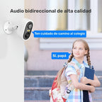4pcs Cámara de Seguridad LaxiHub Inalámbrica para Exteriores, Resolución 1296P, Batería de 5200mAh, Almacenamiento en Nube/SD, Detección AI de Movimiento, Visión Nocturna a Color, Audio Bidireccional, Sin Tarjeta SD