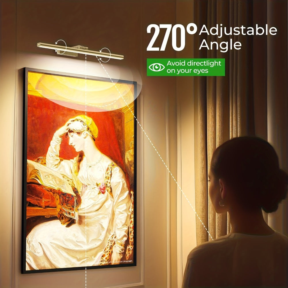 Luz LED regulable para tocador 40 cm | Baño, fotografía y maquillaje