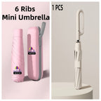 1 y 2 Especificaciones Opcionales, Paraguas Plegable con Hebilla Totalmente Automática, y Protección Solar, Adecuado Tanto para Hombres Como para Mujeres, Paraguas de Viaje, Con un Diámetro de 106cm/41.2 pulgadas Cuando Está Abierto, Robusto y Duradero, P