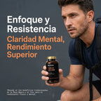 Maca Negra Cápsulas con Zinc 10:1 Extracto de Lepidium Meyenii 180 Cápsulas Complemento Alimenticio | 200 mg Maca Negra + 10 mg Zinc (100% VRN) | Fabricado en España | Envase 180 Cápsulas