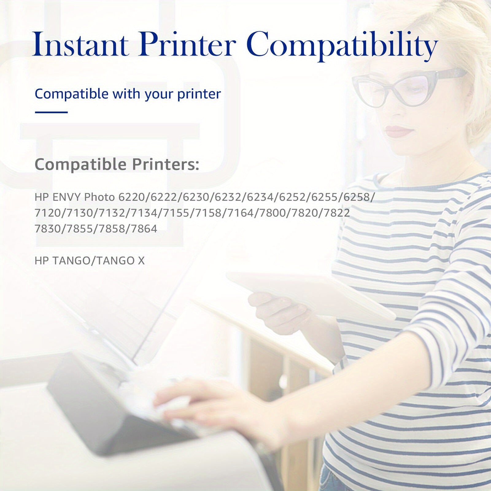Cartucho de tinta | Paquete de repuesto de cartuchos de impresora 303 XL para HP 303, compatible con HP Envy 7830 y modelos Envy Photo 6232
