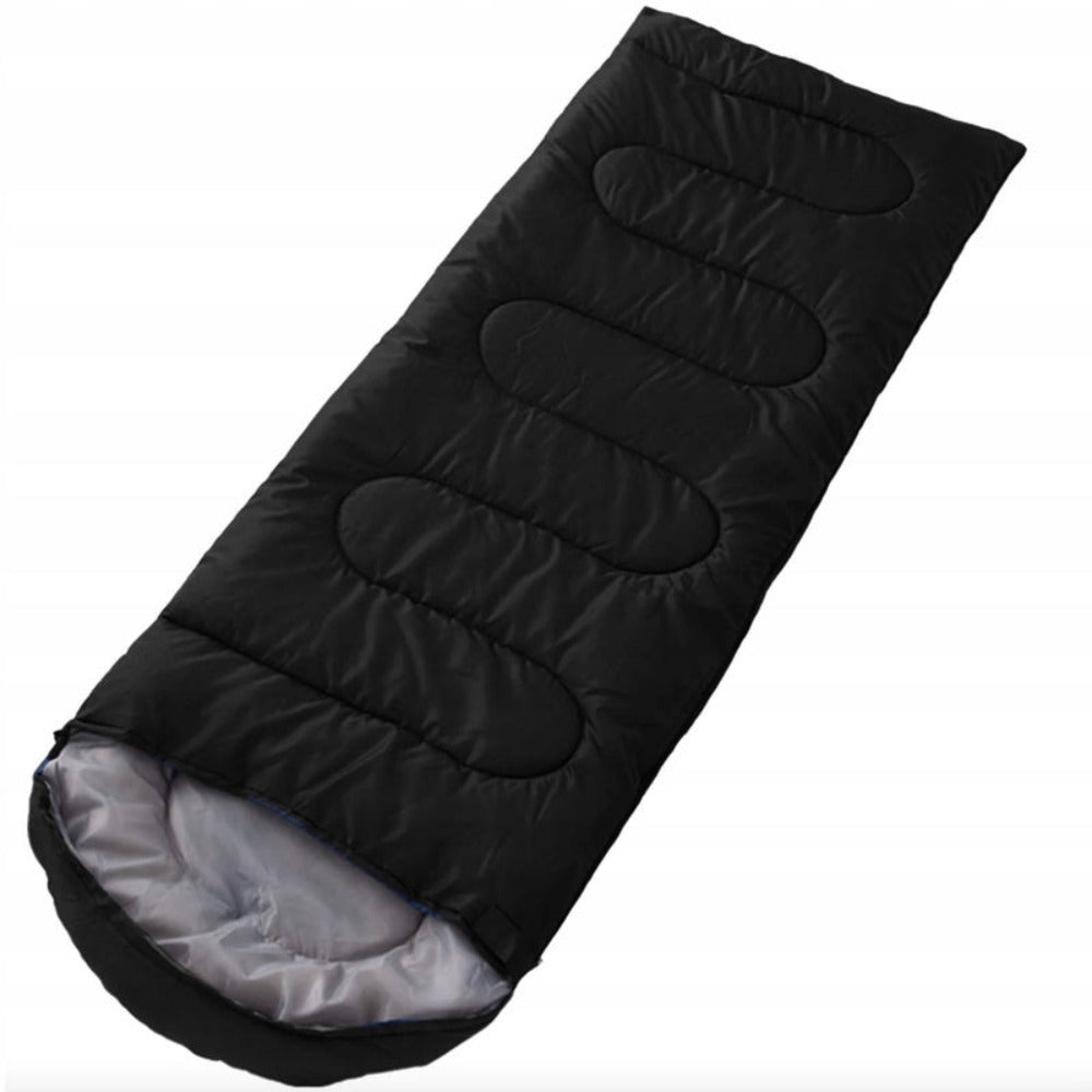 Funda para Saco de Dormir de Camping, Manta de Viaje con Capucha y Cremallera 210X75 Cm, Ligera 500G. Saco de Dormir Hipoalergénico para Excursiones de Camping y Senderismo. Gran Tamaño con Libertad de Movimiento. Bolsa Compacta de Fácil Transporte. Aisla