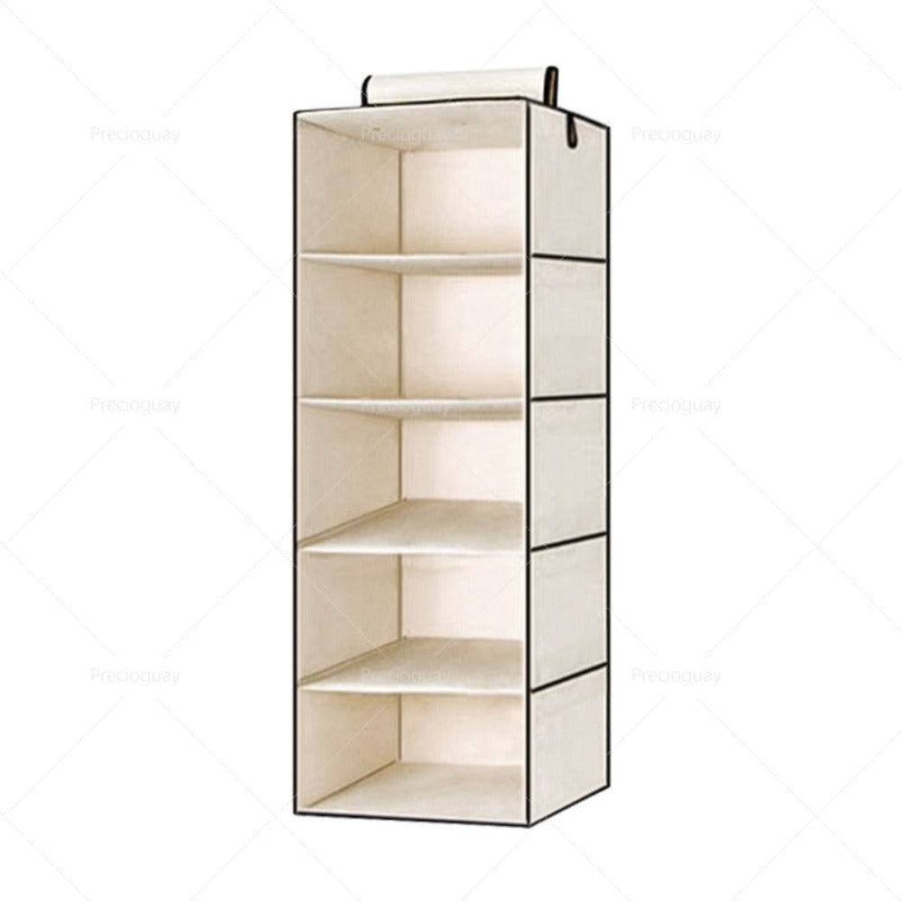 El estante organizador se puede plegar y almacenar, bolsa de almacenamiento portátil no tejida para zapatos, ropa y ropa interior, 2 capas, 3 capas, 4 capas, 5 capas.