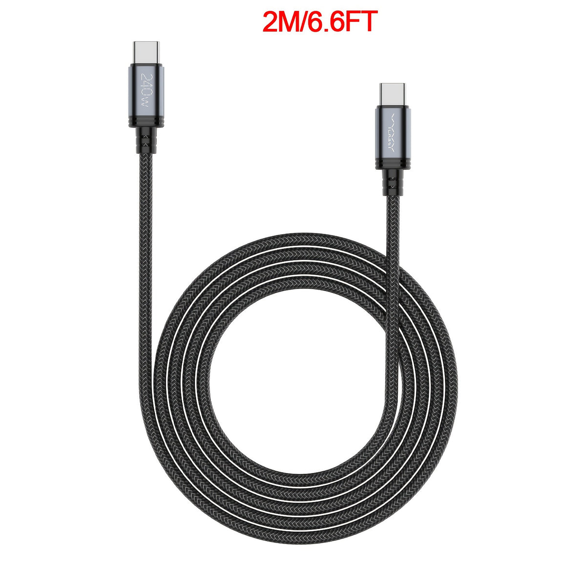 Tablet 4PACK, Cables USB-C carga rápida 240W para móvil tableta portátil