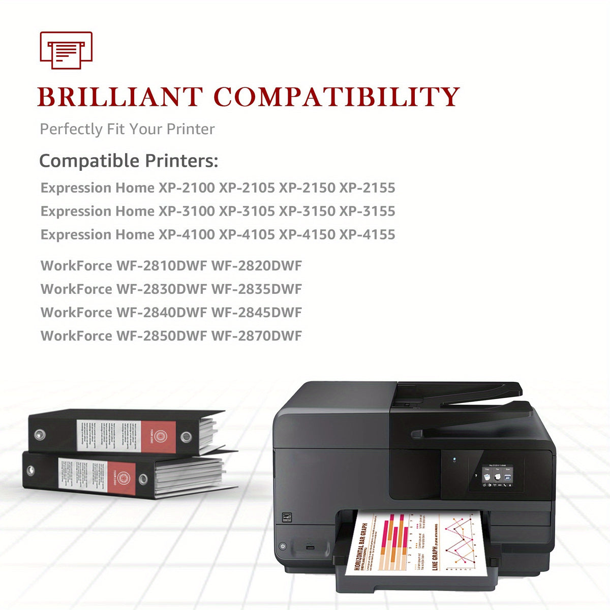 Cartucho de tinta 0 W, 603XL compatibles con 603 XL para Expression Home XP-2100 XP-2150