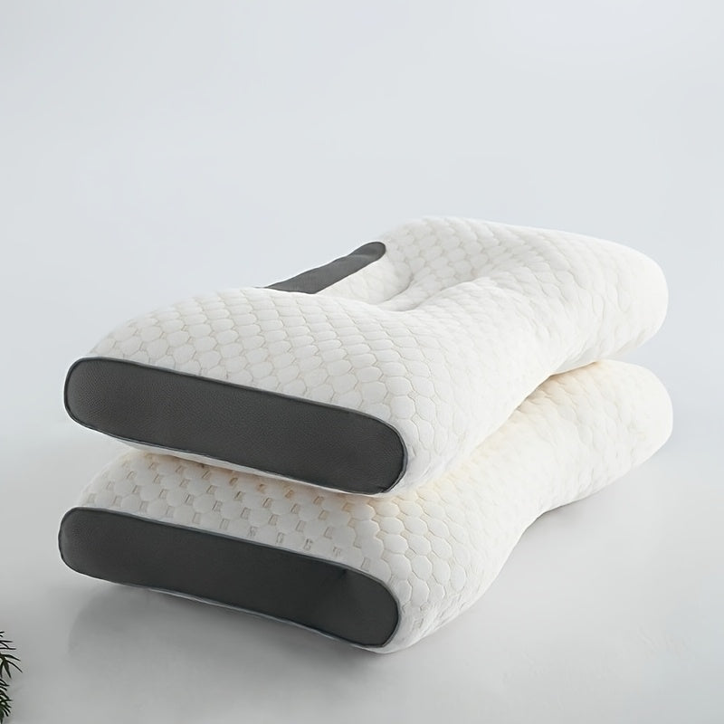 Paquete de 2 almohadas de cama, almohada delgada y suave, relleno de almohada multiusos, transpirable y que absorbe la humedad para dormir, suave y duradera, almohadas cómodas para dormitorio y sala de estar, apta para uso en todas las estaciones