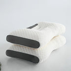 Paquete de 2 almohadas de cama, almohada delgada y suave, relleno de almohada multiusos, transpirable y que absorbe la humedad para dormir, suave y duradera, almohadas cómodas para dormitorio y sala de estar, apta para uso en todas las estaciones