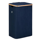 Cesto de Ropa Sucia con Tapa y Asas: 72L o 100 L,2 Clasificaciones, Plegable, Bolsa Interior a Maquina - Solucion Elegante y Pratica para la Lavandera en tu Dormitorio,Cubo Ropa Sucia
