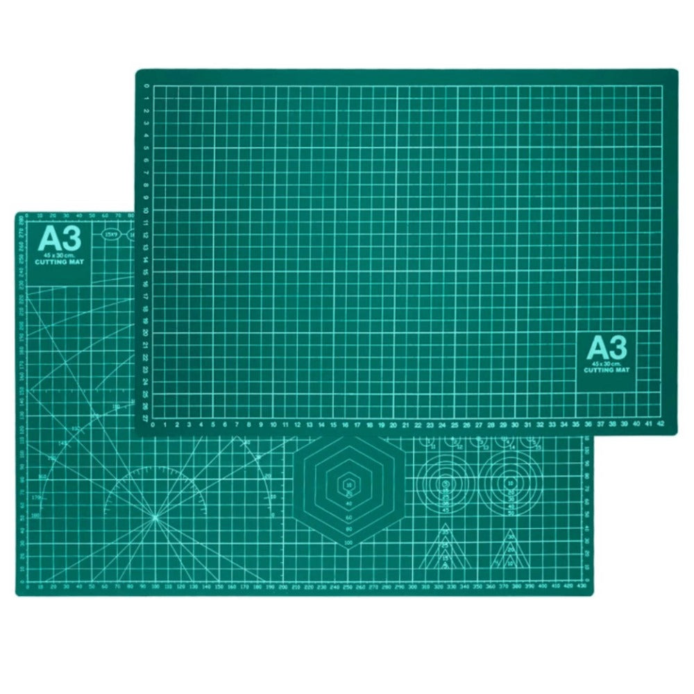 Tabla de corte doble cara / base para patchwork, manualidades, bricolaje, costura, alfombrilla de corte autorregenerable / base de corte Autocicatricante A1/A2/A3
