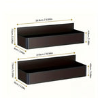 2 Piezas de Cestas de Almacenamiento Magnéticas Grandes de Plástico, Soporte Magnético para Especias, Sin Necesidad de Taladrar o Pegar, Estante Extraíble, Adecuado para Refrigerador, Microondas y Lavadora
