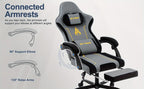 Silla de Oficina Ergonómica SYMINO, Ajustable, Cómoda, Cojín de Látex, Adecuada para Uso en Oficina, Reduce la Fatiga Durante el Sentado Prolongado, Altura Ajustable