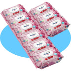 Toallitas Húmedas, Cuidado e Hidratación Profunda, Fibras Ultrasuaves ideales para Piel Sensible, Perfume Fresco, Packs de 3/6/9/12 Unidades, 360/720/1080/1440 Toallitas - Bestline