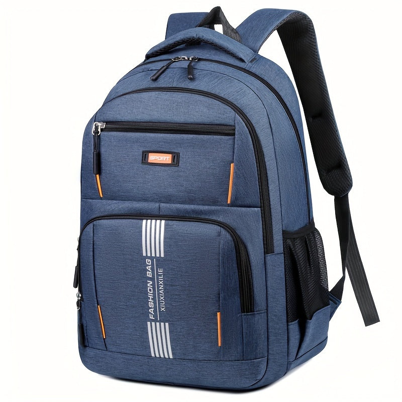 Mochila para hombre, multi-compartimento, gran capacidad, mochila de viaje de moda, bolsa para portátil, mochila escolar para ir al trabajo