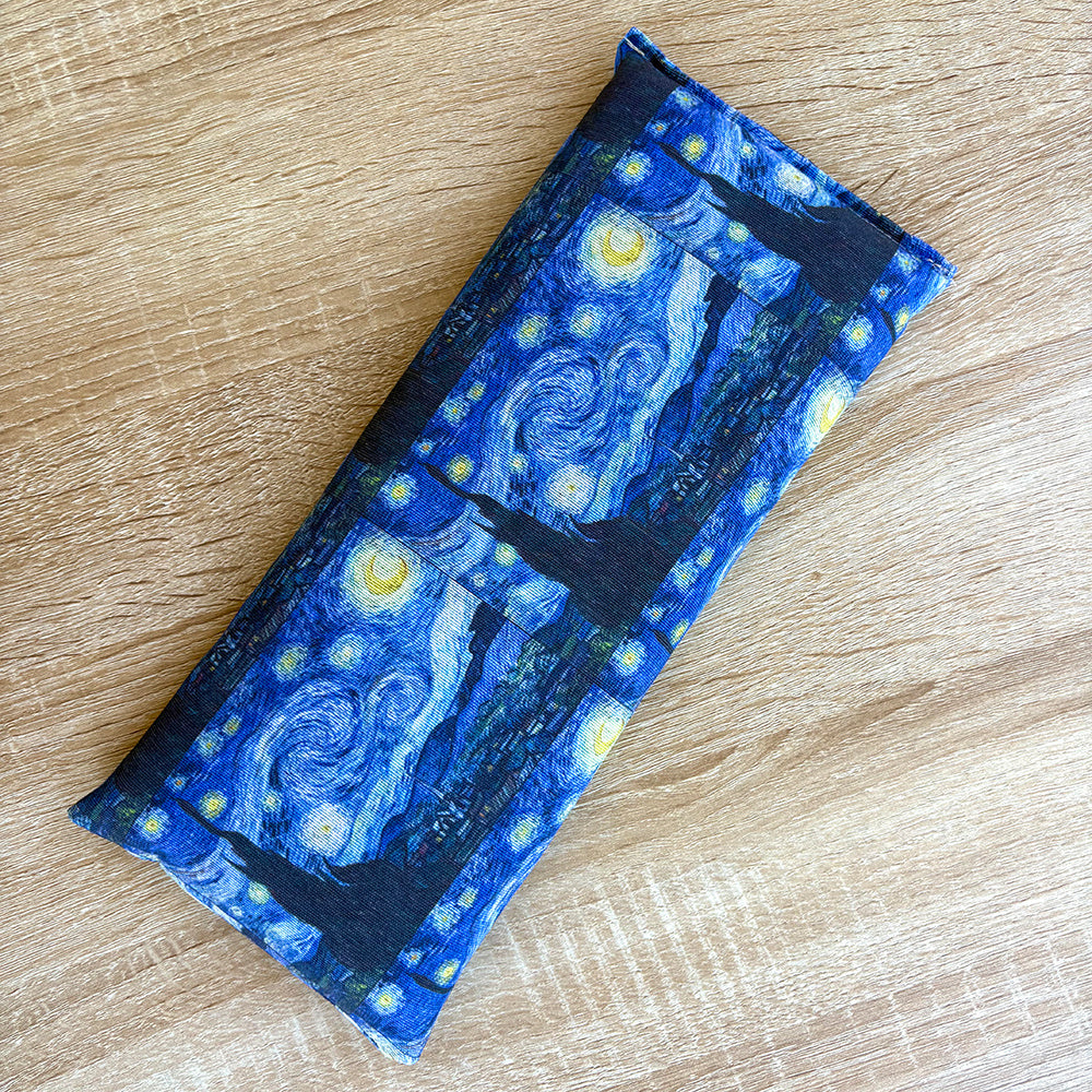 Bolsitas de semillas para microondas, 30 x 13 cm, multiusos, terapia de frío y calor para aliviar dolores musculares, menstruales y de cuello. Aptas para microondas y congelador. Hecho a mano. Terapia de frío y calor. Alivia calambres, cólicos y migrañas.