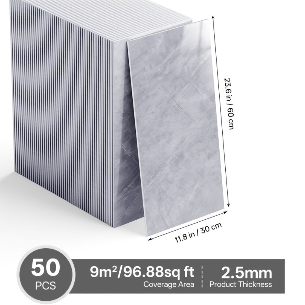 Panel de pared autoadhesivo 100 piezas | Cocina baño salón y renovación DIY