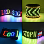 Ojo del Diablo LED Flexible para Automóvil, Pantalla de Luz Programable con Logo Publicitario, Texto y Grafiti, Aplicación Inteligente, Bluetooth USB