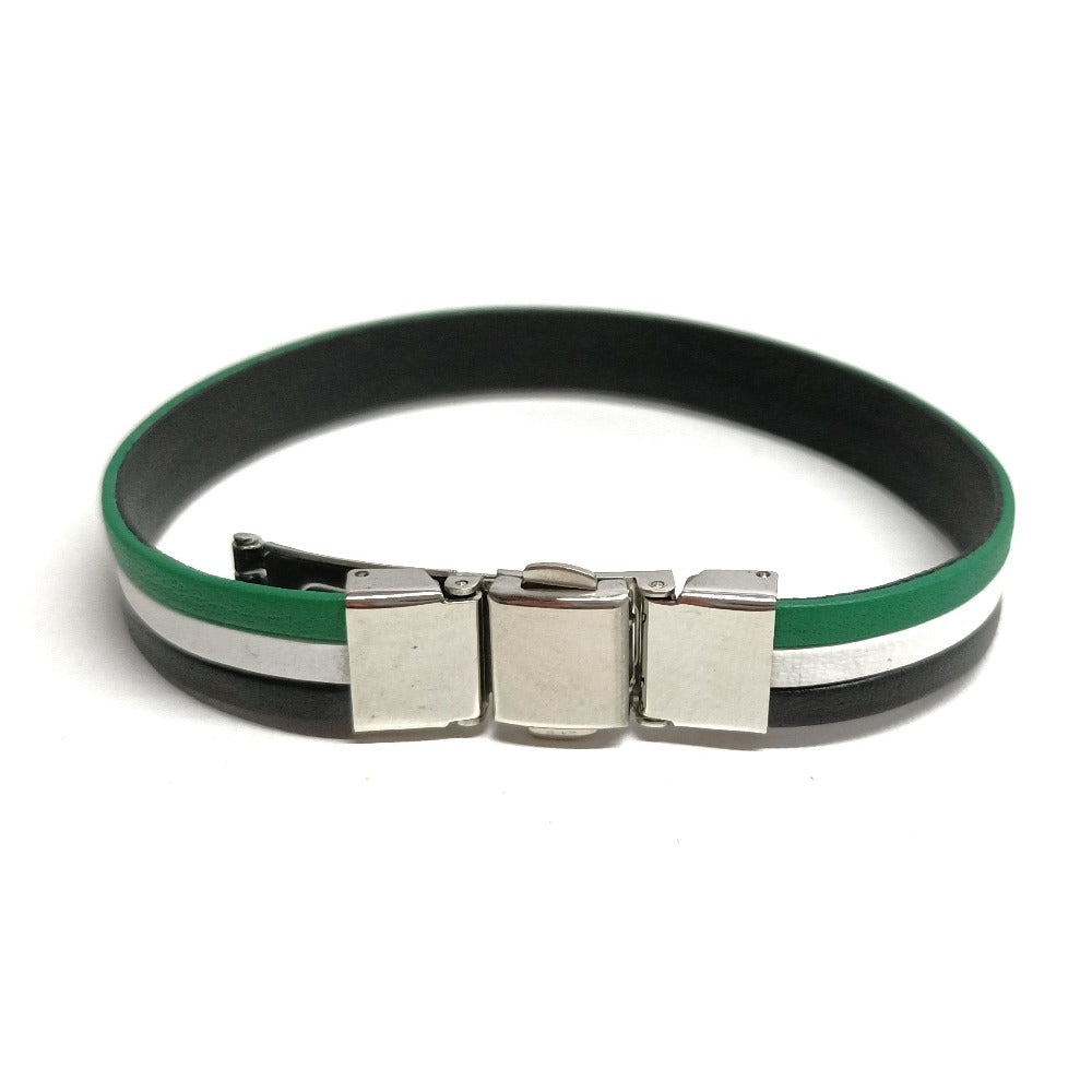 Pulsera de Piel Bandera Extremeña | Complementos de Moda | Regalos Originales y Exclusivos