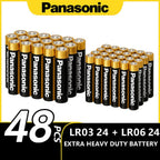 Lote 48 pilas , 24 AA Y 24 AAA energía infinita para tus juguetes , no te quedes sin pilas en el mejor momento , energia sin fin.