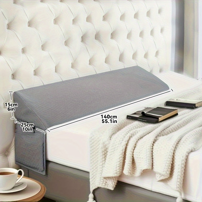 Almohada de cama | Almohada Cura para Cama, Relleno para Espacio de Cama, Almohadas Triangulares, Cierres de Cabecero, Reposacabezas para Dormir