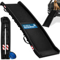 CADOCA® Rampa para Perros Coche Maleteros Escalones Plegable Capacidad 90 KG Compacta 156x40cm Ligera Antideslizante