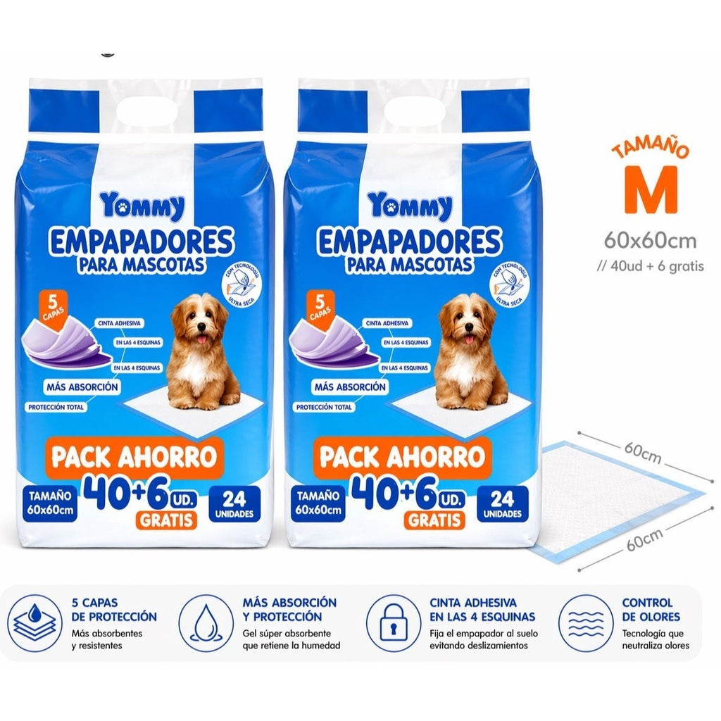 Empapadores absorbentes para mascotas | Cachorros, hogar y entrenamiento higiénico