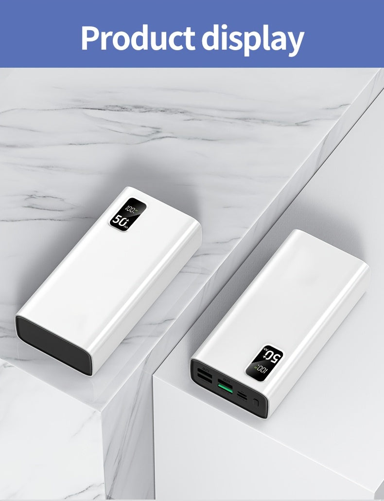 Power bank para carga durante viajes y uso diario | 50000Mah y 5W