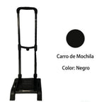 Carrito, carrito para mochila escolar, resistente y duradero, color sólido clásico, portátil y cargable, ligero y ahorrador de mano de obra, azul, rojo oscuro, negro, rojo
